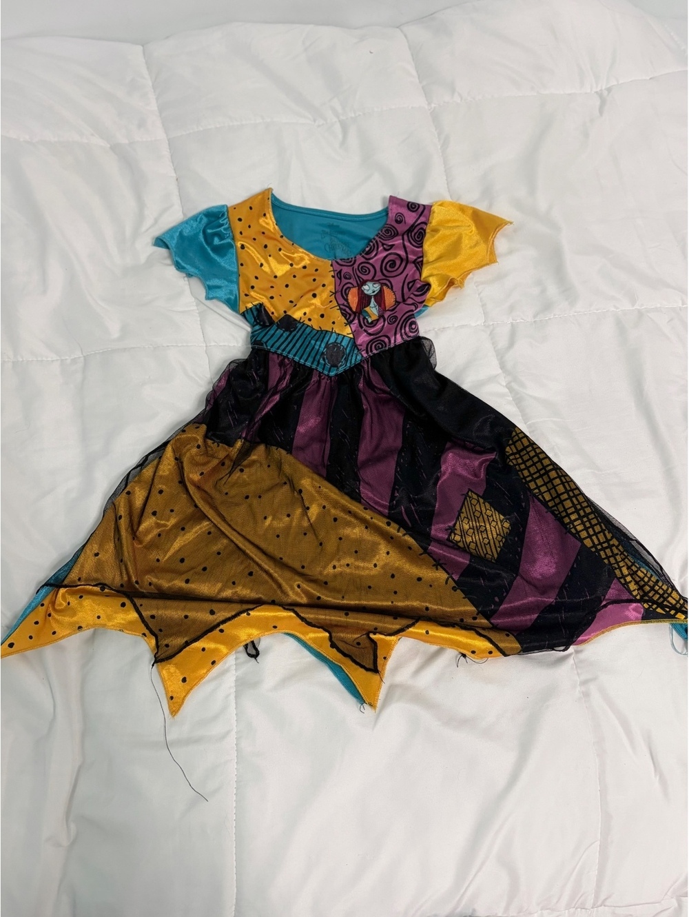 nightmare before christmas night gown sally dress XS halloween disney fall